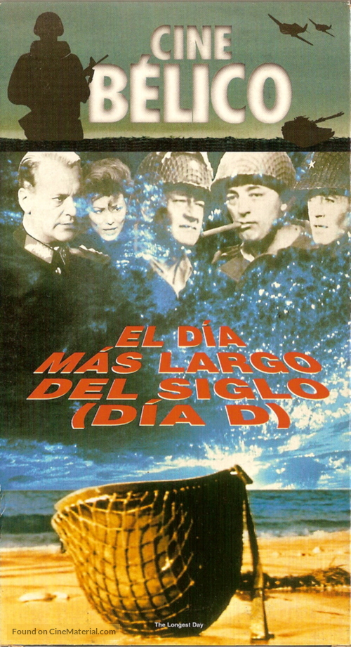 The Longest Day - Argentinian VHS movie cover