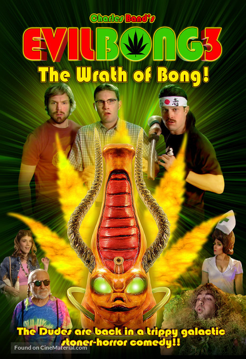Evil Bong 3-D: The Wrath of Bong - DVD movie cover