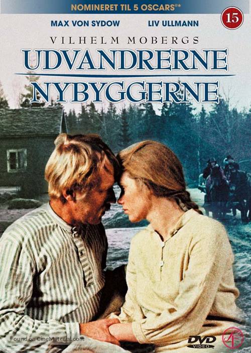 Utvandrarna - Danish DVD movie cover