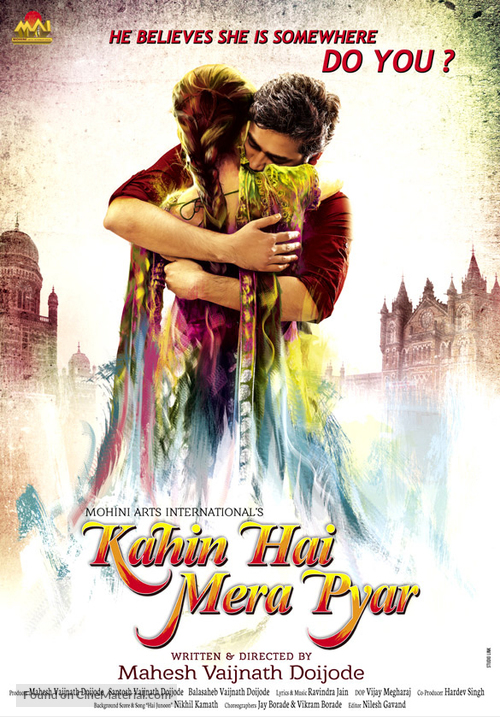 Kahin Hai Mera Pyar - Indian Movie Poster
