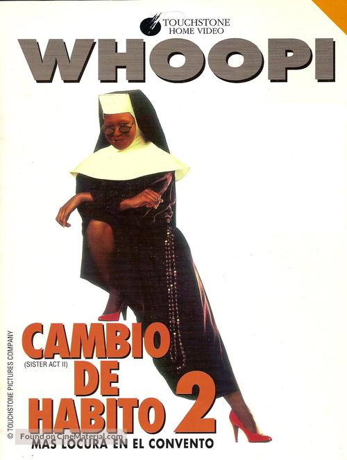 Sister Act 2: Back in the Habit - Argentinian DVD movie cover