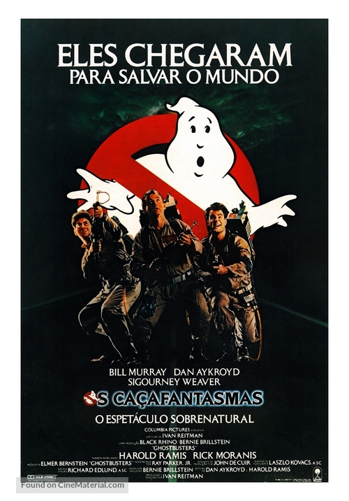 Ghostbusters - Brazilian Movie Poster