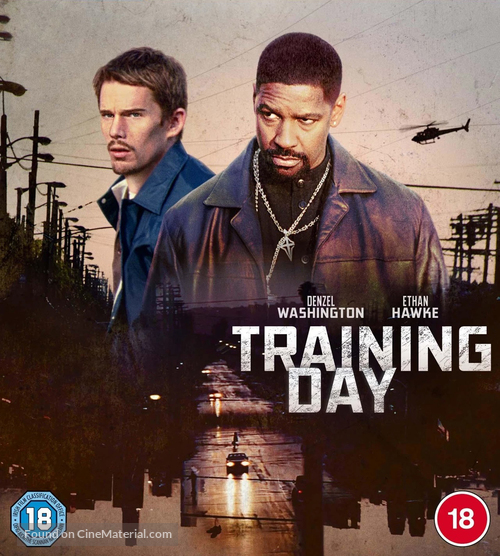 Training Day - British Blu-Ray movie cover