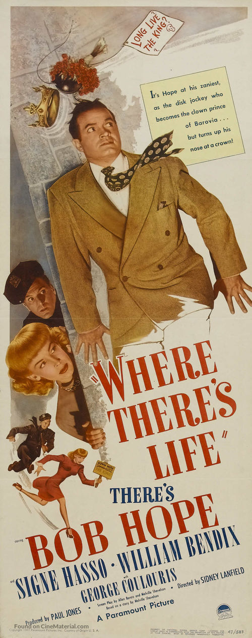 Where There&#039;s Life - Movie Poster