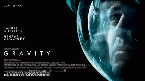Gravity - Norwegian Movie Poster