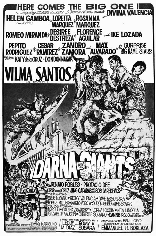 Darna and the Giants - Philippine Movie Poster