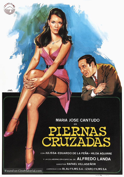 Piernas cruzadas - Spanish Movie Poster