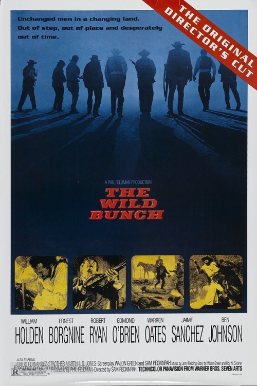The Wild Bunch - Re-release movie poster