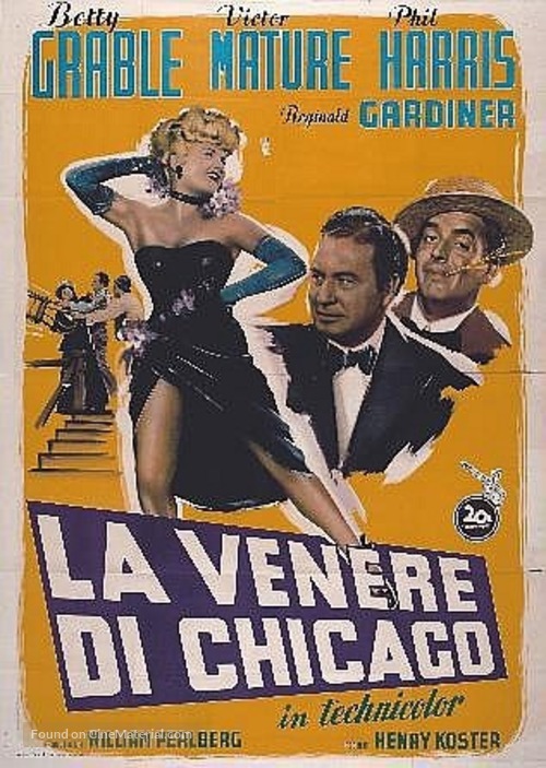 Wabash Avenue - Italian Movie Poster