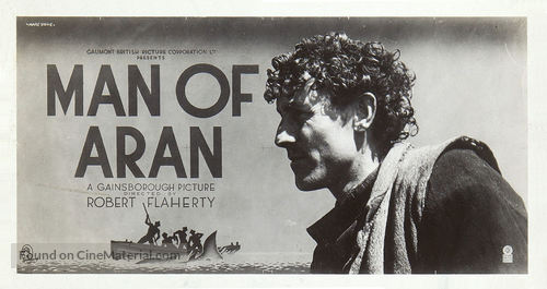 Man of Aran - British Movie Poster