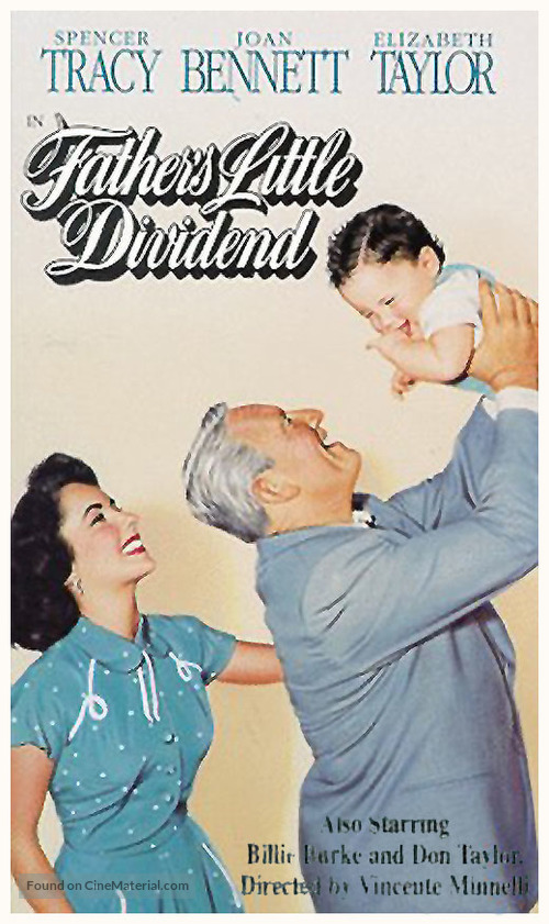 Father&#039;s Little Dividend - VHS movie cover