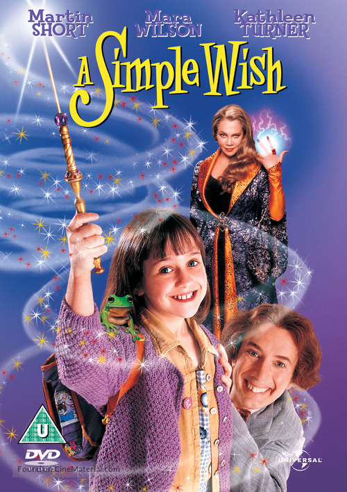 A Simple Wish - British DVD movie cover