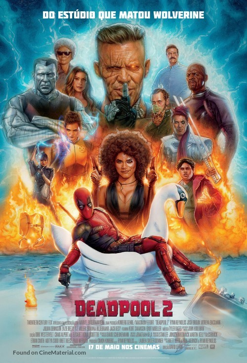 Deadpool 2 - Brazilian Movie Poster