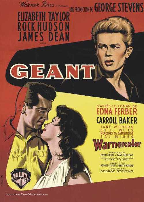 Giant - French Movie Poster