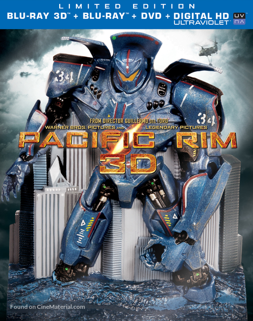 Pacific Rim - DVD movie cover