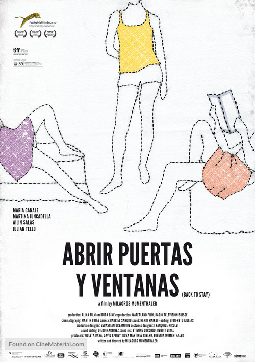 Abrir puertas y ventanas - Argentinian Movie Poster