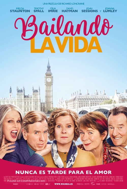 Finding Your Feet - Spanish Movie Poster