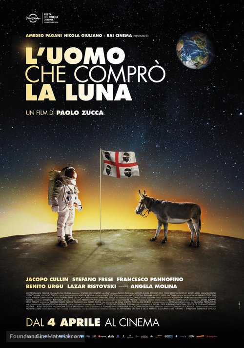 L&#039;uomo che compr&ograve; la luna - Italian Movie Poster