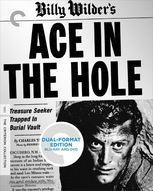 Ace in the Hole - Blu-Ray movie cover