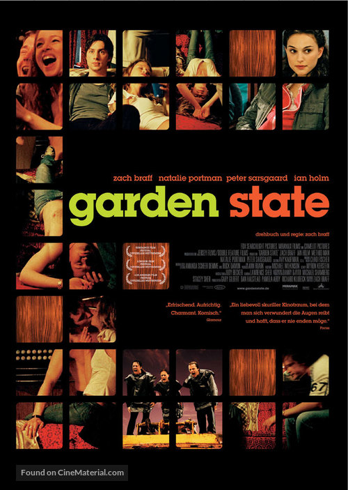 Garden State - German poster