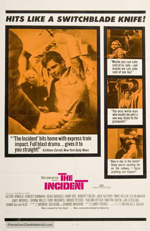 The Incident - Movie Poster