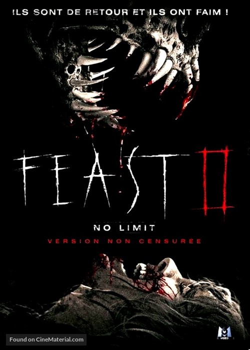 Feast 2: Sloppy Seconds - French DVD movie cover