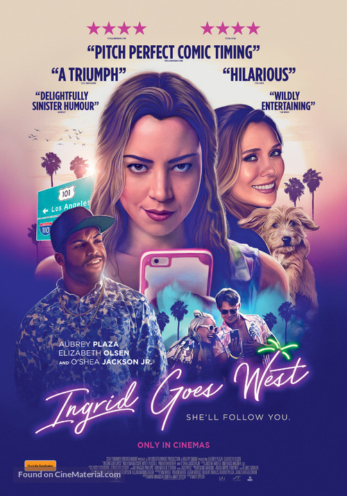 Ingrid Goes West - Australian Movie Poster