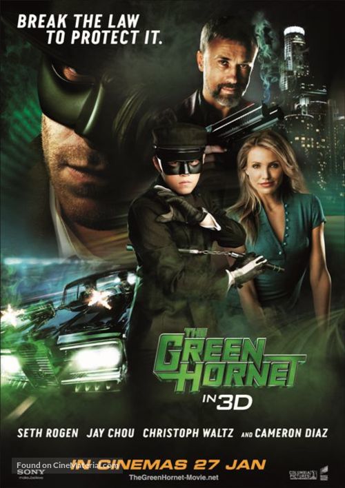 The Green Hornet - Malaysian Movie Poster