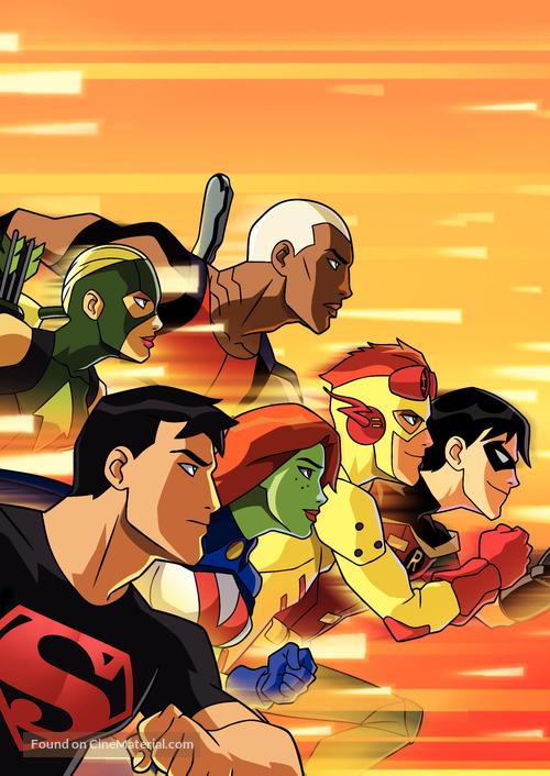 &quot;Young Justice&quot; - Key art