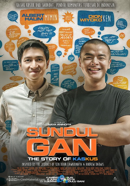 Sundul Gan: The Story of Kaskus - Indonesian Movie Poster