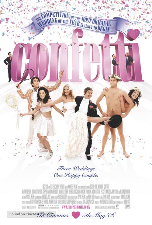 Confetti - British Movie Poster