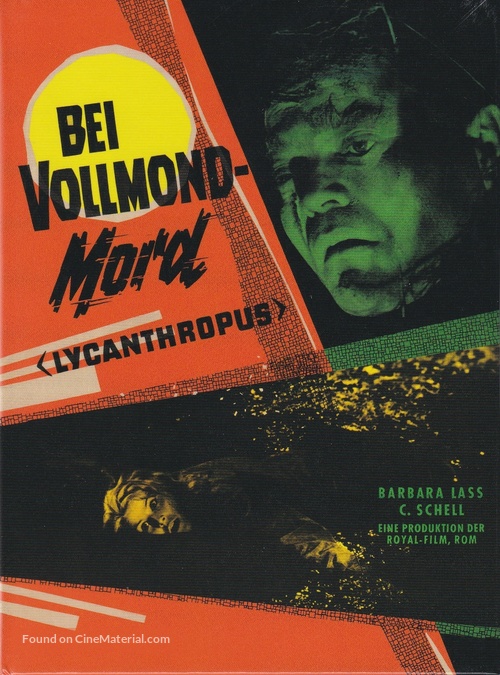 Lycanthropus - German Blu-Ray movie cover