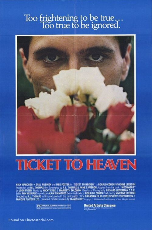 Ticket to Heaven - Canadian Movie Poster