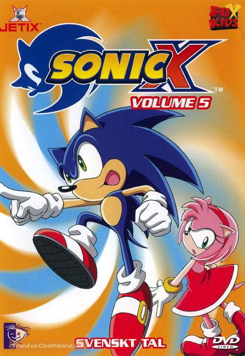 &quot;Sonic X&quot; - Swedish Movie Cover