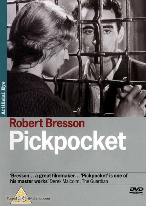 Pickpocket - British DVD movie cover