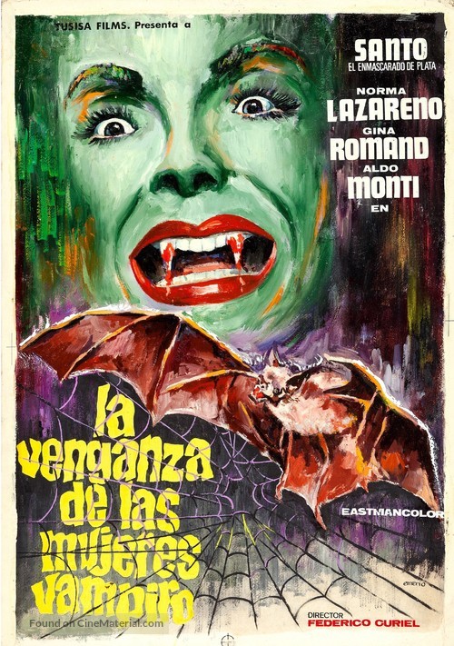 La venganza de las mujeres vampiro - Spanish Movie Poster
