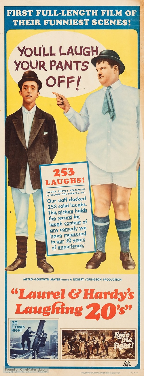 Laurel and Hardy&#039;s Laughing 20&#039;s - Movie Poster