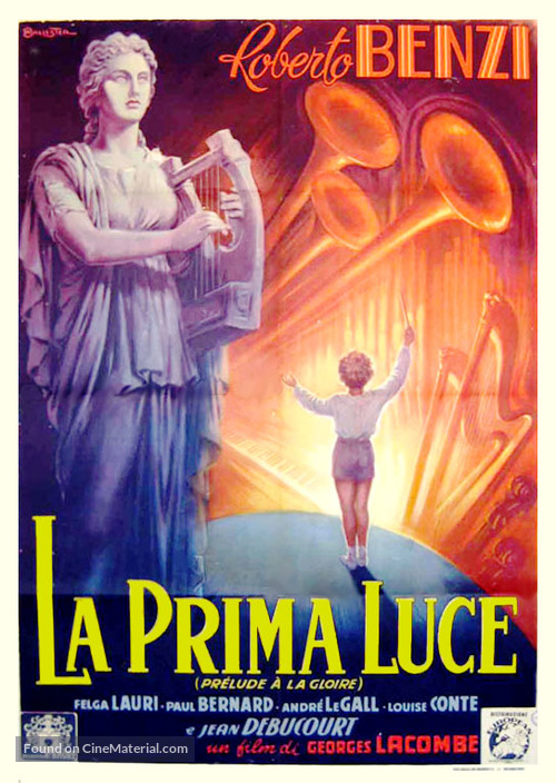 Pr&eacute;lude &agrave; la gloire - Italian Movie Poster