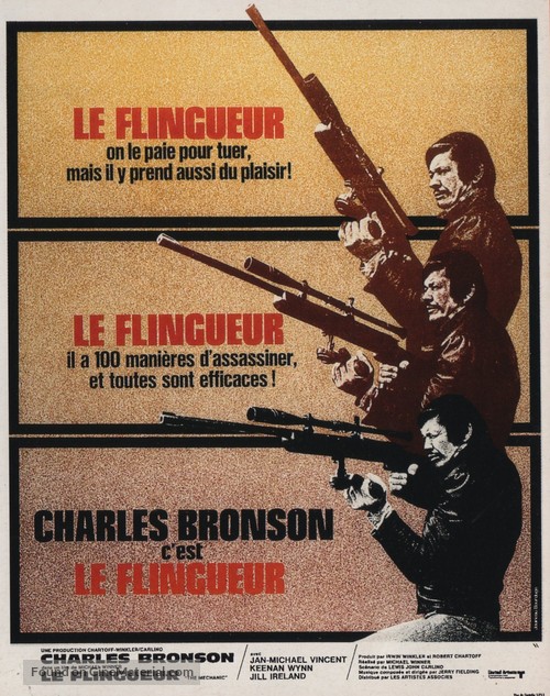 The Mechanic - French Movie Poster