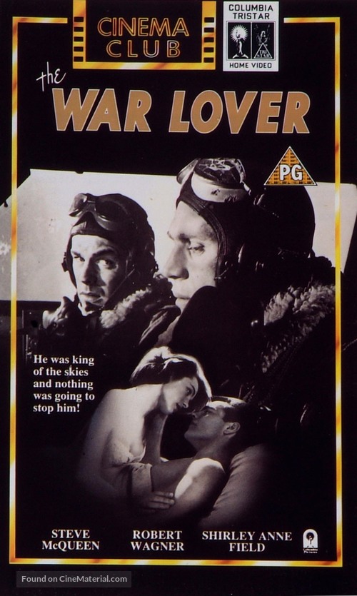 The War Lover - British VHS movie cover