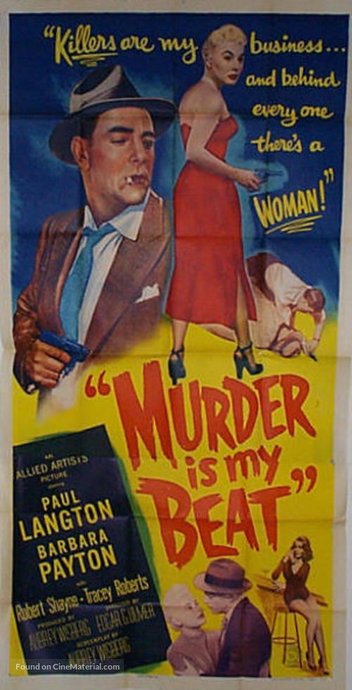 Murder Is My Beat - Movie Poster