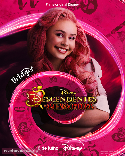 Descendants: The Rise of Red - Brazilian Movie Poster