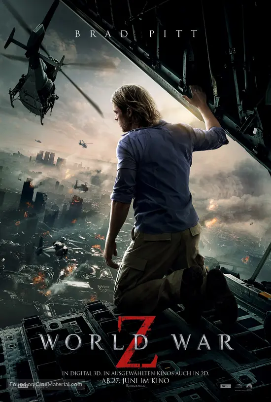 World War Z - German Movie Poster