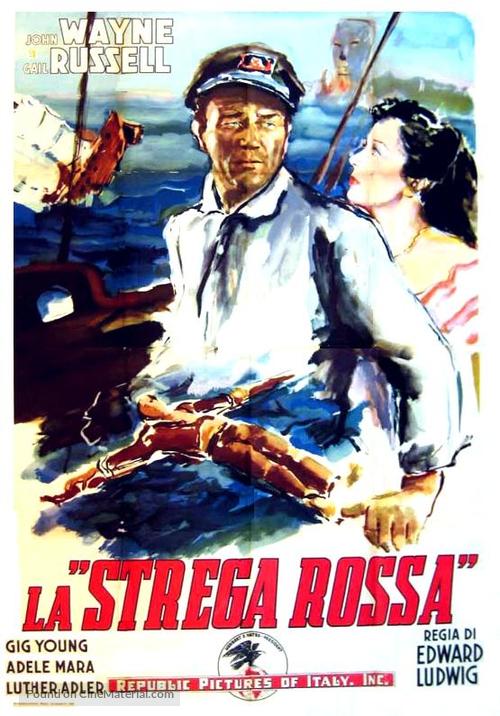 Wake of the Red Witch - Italian Movie Poster