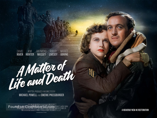 A Matter of Life and Death - British Movie Poster