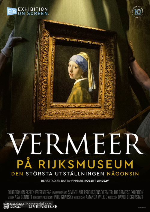 Vermeer: The Greatest Exhibition - Swedish Movie Poster