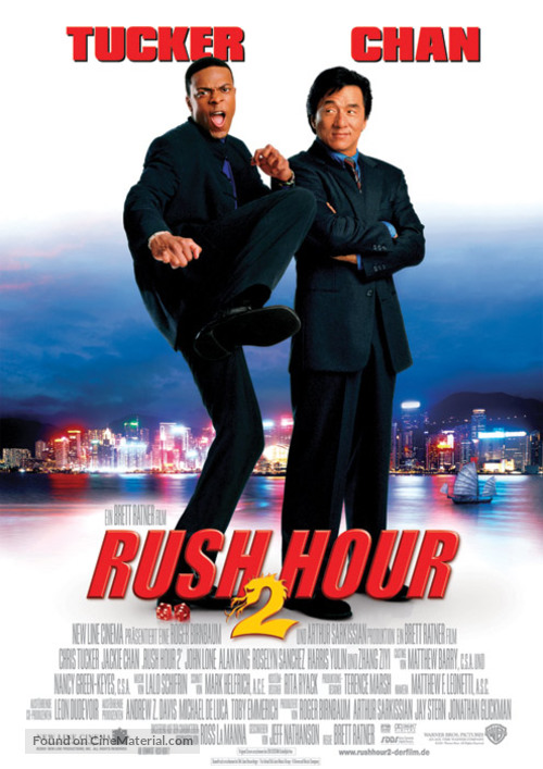 Rush Hour 2 - German Movie Poster