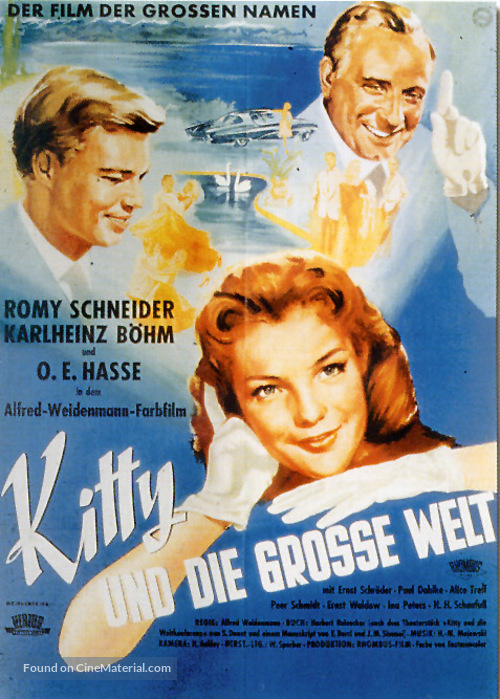 Kitty und die gro&szlig;e Welt - German Movie Poster