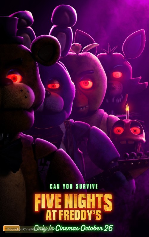 Five Nights at Freddy&#039;s - Australian Movie Poster