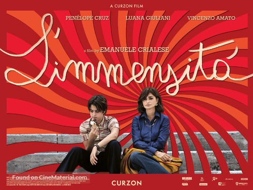 L&#039;immensit&agrave; - British Movie Poster